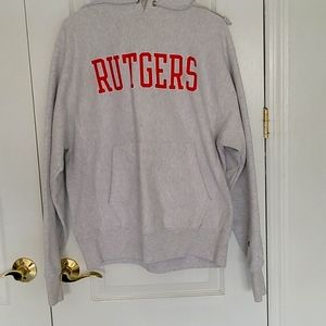Rutgers Sweater with hood